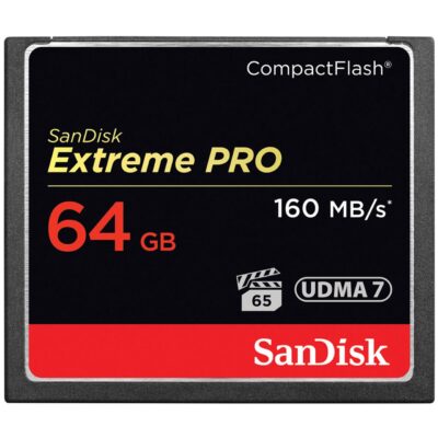 کارت حافظه CompactFlash سن دیسک مدل Extreme Pro سرعت 1067X 160MBps ظرفیت 64 گیگابایت